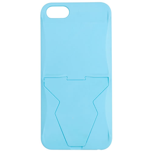 CYBER・スタンド付きカバー（iPhone5用）〈ブルー〉